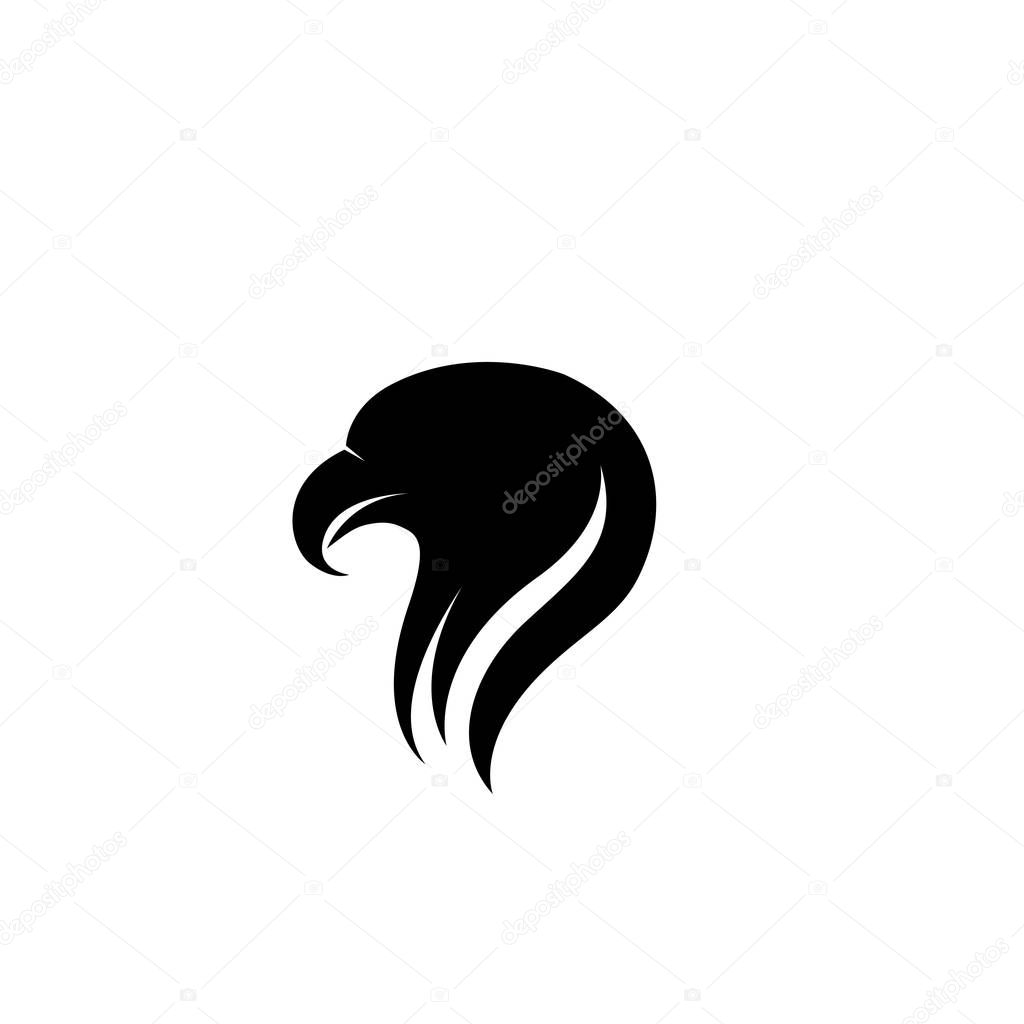Eagle head Logo Template vector