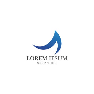 Su dalgası beach logo vektör