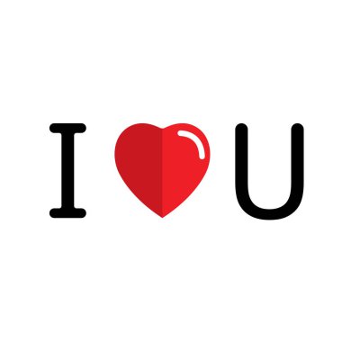  aşk vektör illüstrasyon tasarımı