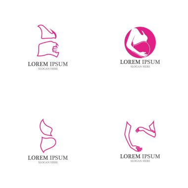 Pregnant template vector icon vector Pregnant template vector icon vector