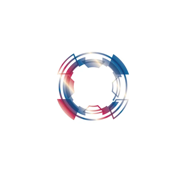 Illustration vectorielle logo icône globale — Image vectorielle