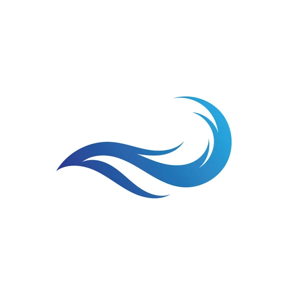 Vetor ícone onda de água —  Vetores de Stock