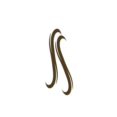 style haircut logo and  icon illustration