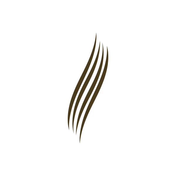 Estilo corte de cabelo logotipo e ícone ilustração —  Vetores de Stock