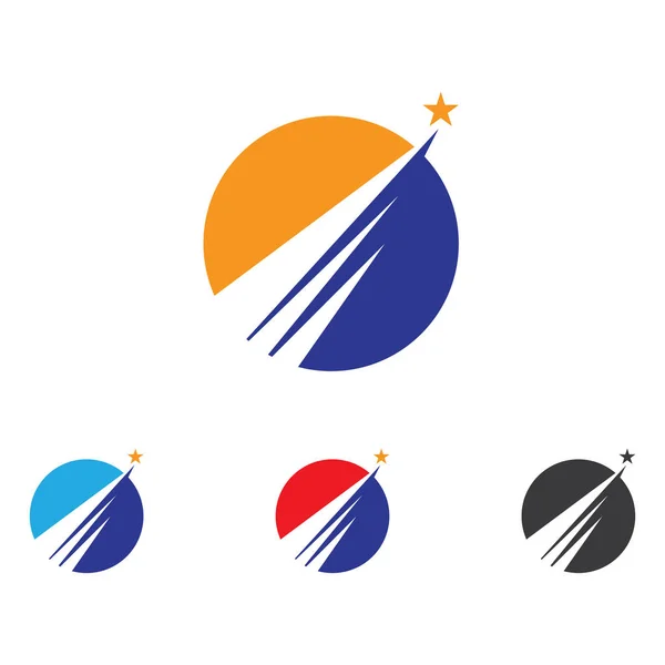 Швидший логотип Шаблон Векторна піктограма — стоковий вектор