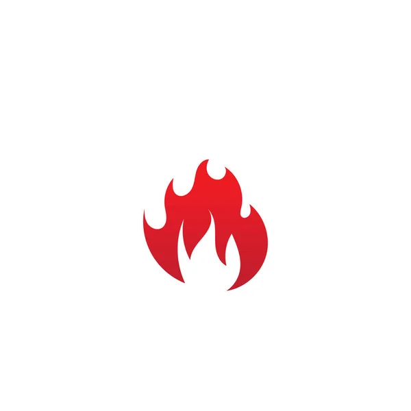 Ilustração Do Logotipo Do Vetor Do ícone Da Chama Do Fogo Vermelho  Ilustração do Vetor - Ilustração de inferno, flamejante: 129960558