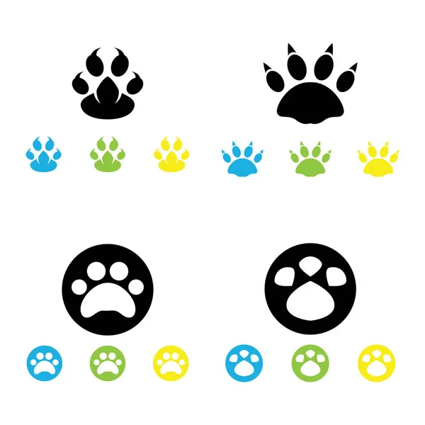 Impression DOG icône vectorielle logo eps — Image vectorielle