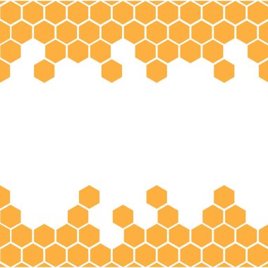 Bal peteği arka planı. Bal peteği deseni. Altıgen soyut arka plan