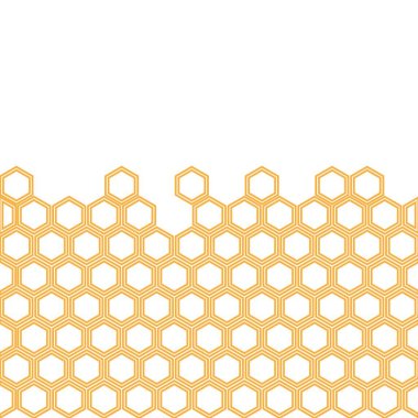 Bal peteği arka planı. Bal peteği deseni. Altıgen soyut arka plan