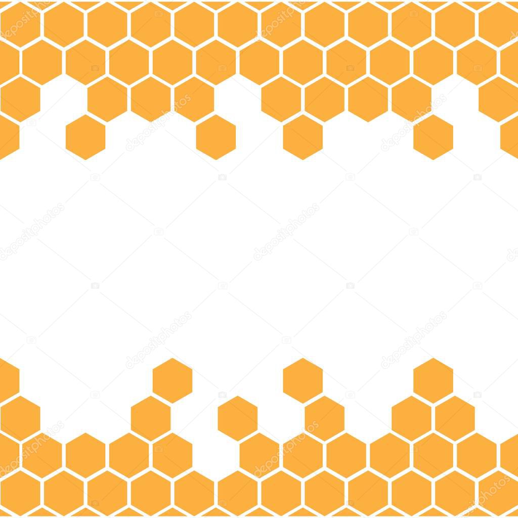 honeycomb background. honeycomb pattern. Hexagon abstract backgr