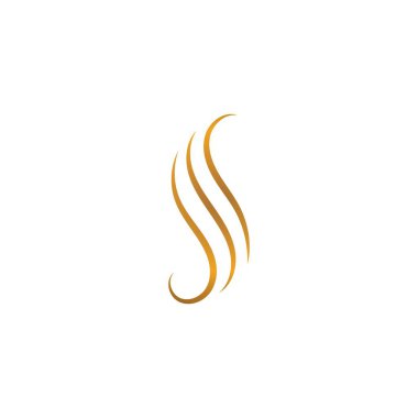 stil saç kesimi simgesi illüstrasyon