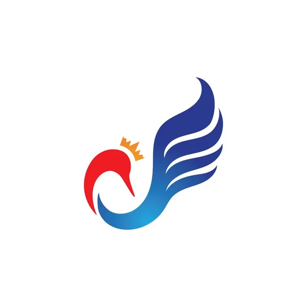 Logo du cygne Premium et symbole — Image vectorielle