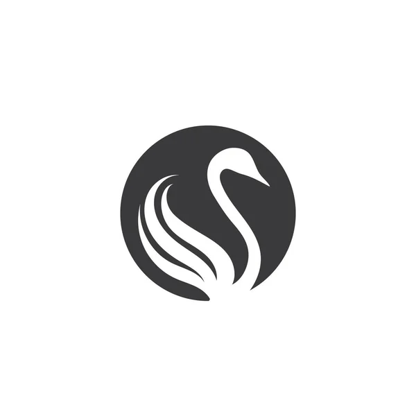 Λογότυπο Swan Premium και σύμβολο — Διανυσματικό Αρχείο