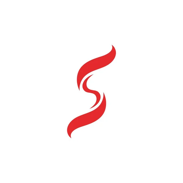 S logo Diseño corporativo empresarial de cartas — Vector de stock