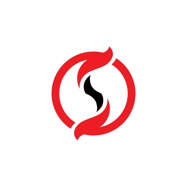 Das Logo des Unternehmens Corporate Letter Design — Stockvektor