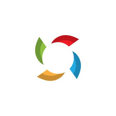 üçgen logo vektör tasarımı çizimi