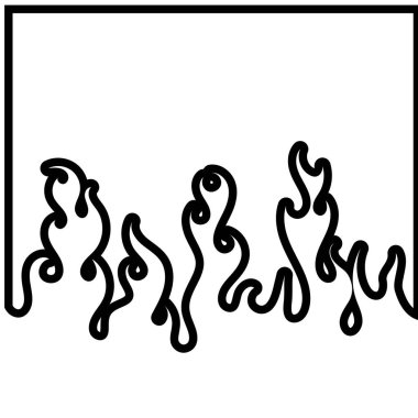 Fire flame background vector illustration design 