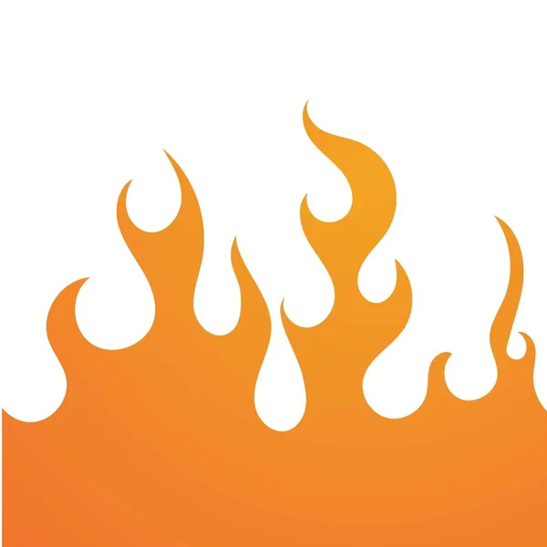 Fire flame background vector illustration design — ストックベクタ