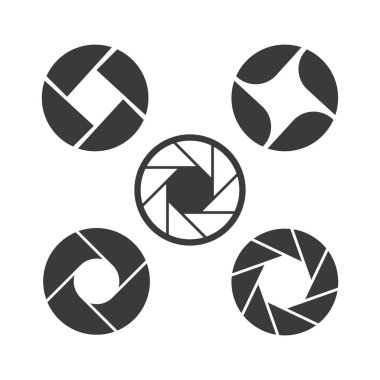 Kamera vektör resimleme tasarımı 