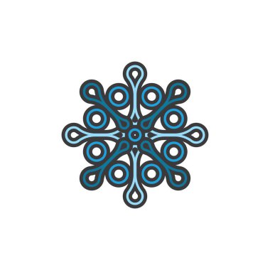 Molekül vektör çizimi tasarımı 