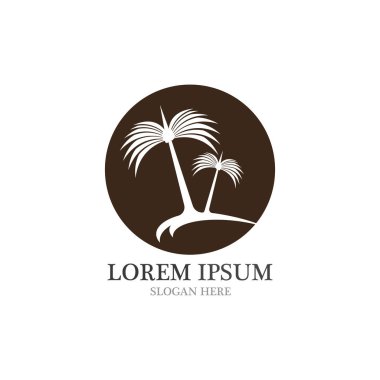 Tarih ağacı simgesi vektör çizim logosu