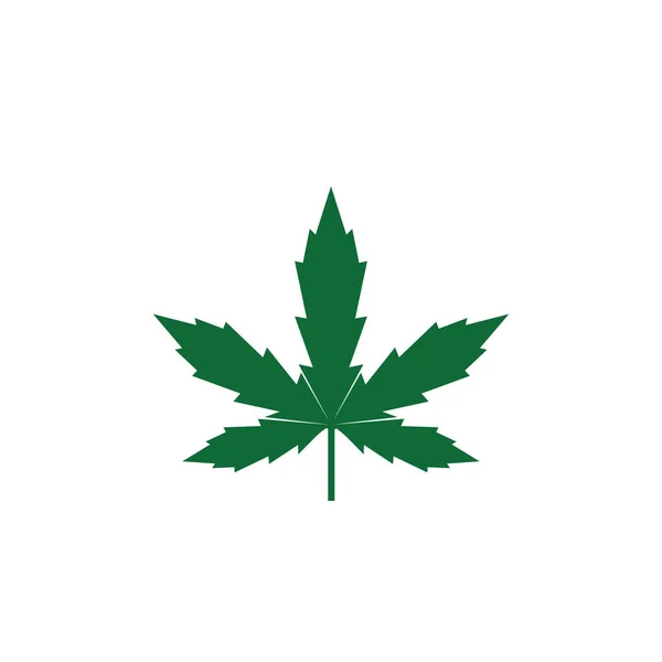 Λογότυπο Και Διάνυσμα Φύλλων Κάνναβης — Διανυσματικό Αρχείο