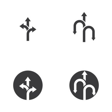 Vektör simgesi tasarım şablonu 