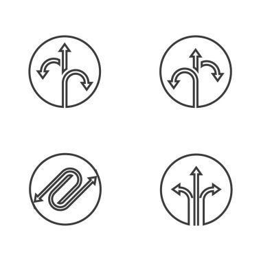 Vektör simgesi tasarım şablonu 