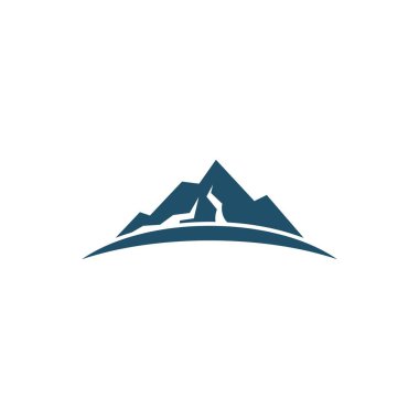 Mountain logo and symbol design vector