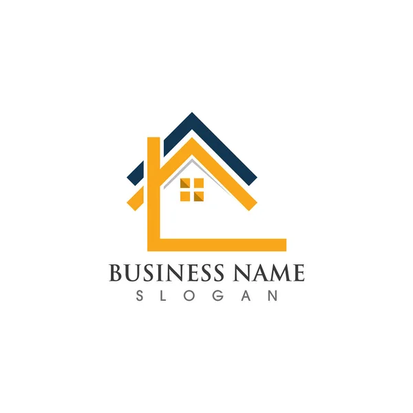 Home Logo Vector Símbolo — Vector de stock