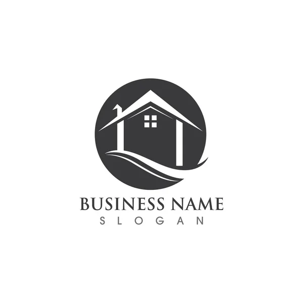 Home Logo Vector Símbolo — Vector de stock