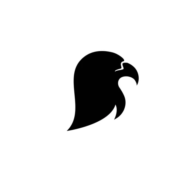 Falcon Eagle Bird Logo Template Vector Icon — Stock Vector