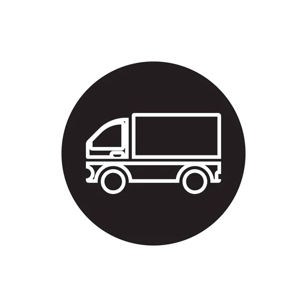 Διάνυσμα Εικονιδίων Φορτηγών Και Συμβόλων — Διανυσματικό Αρχείο