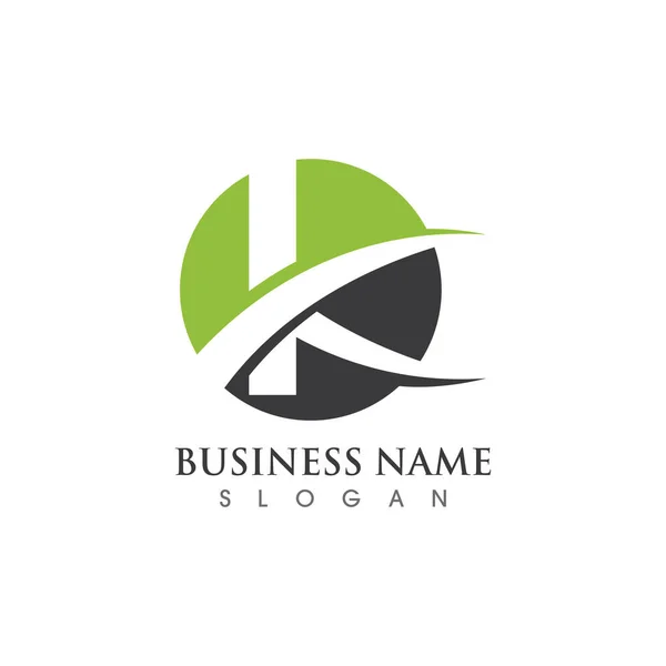 Letra Negocio Logotipo Símbolo Imagen Vectorial — Vector de stock