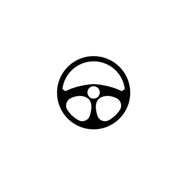 Логотип Векторного Изображения Руля — стоковый вектор