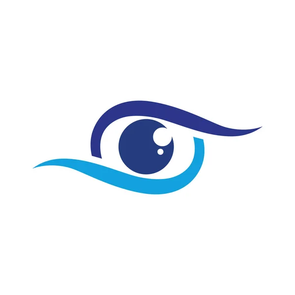 Identidade Marca Logotipo Vetor Corporate Eye Care —  Vetores de Stock