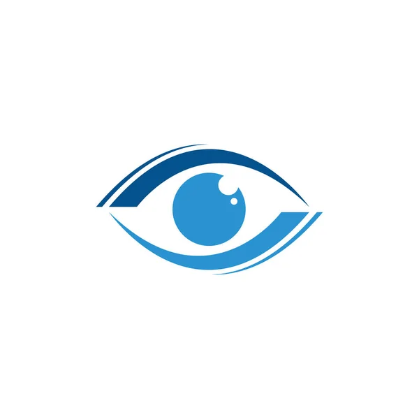 Εταιρική Ταυτότητα Eye Care Vector Logo — Διανυσματικό Αρχείο