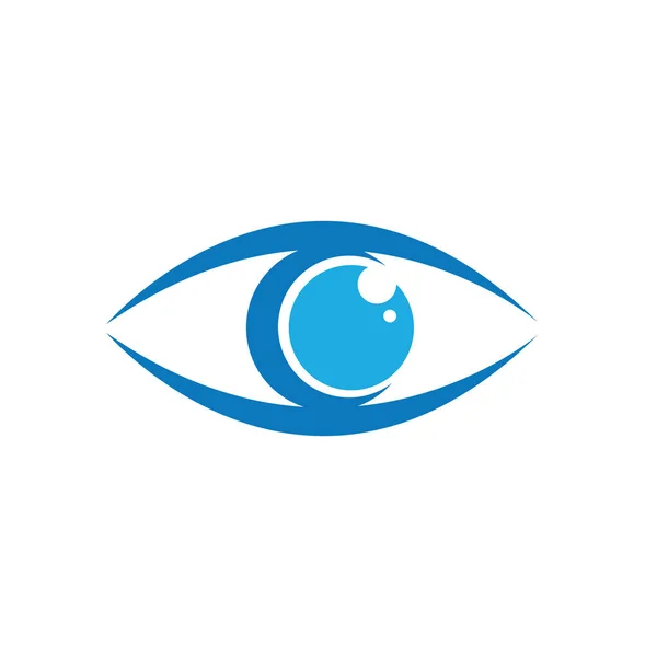 Εταιρική Ταυτότητα Eye Care Vector Logo — Διανυσματικό Αρχείο