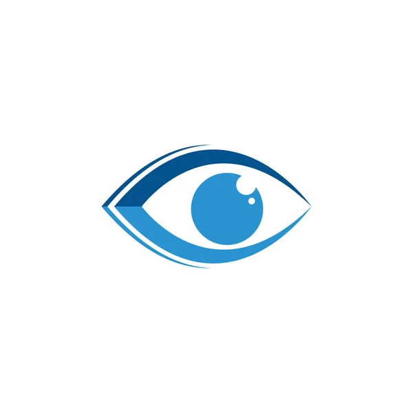 Markenidentität Corporate Eye Care Vektor Logo — Stockvektor