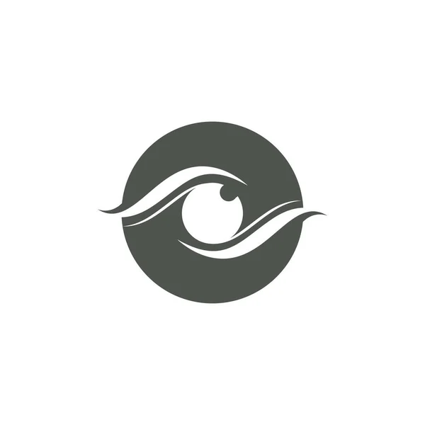 Branding Identitas Logo Vektor Eye Care - Stok Vektor