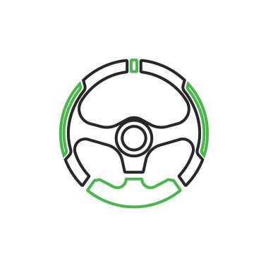 Direksiyon Direksiyon vektör resim logosu