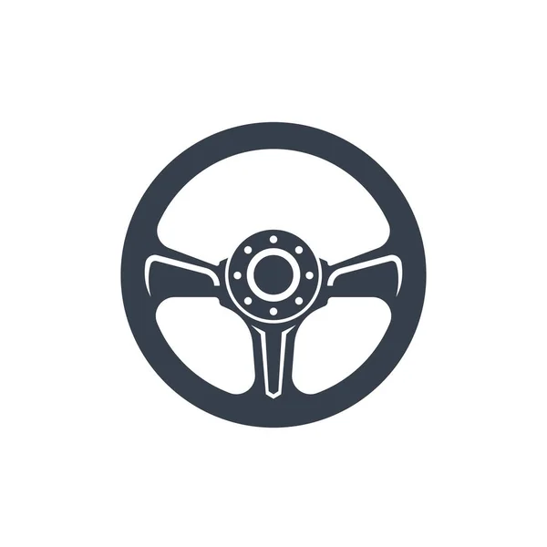 Logotipo Imagem Vetorial Volante — Vetor de Stock