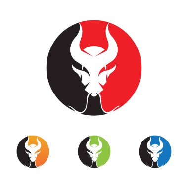 Dragon baş vektör resim logosu