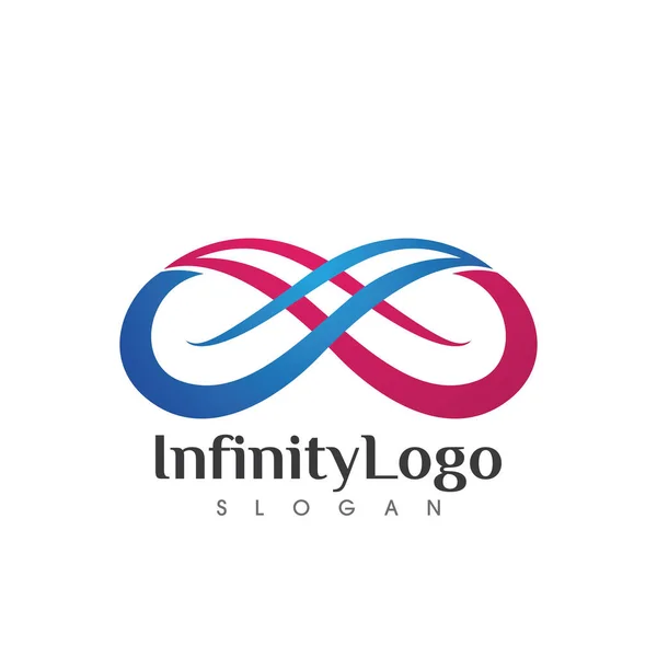 Infinity Design Vektor Ikone Illustration Logo Vorlage Design — Stockvektor