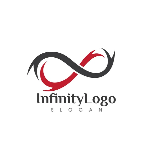 Infinity Design Vektor Ikone Illustration Logo Vorlage Design — Stockvektor