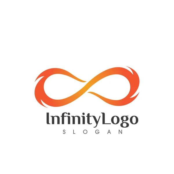 Infinity Design Vektor Ikone Illustration Logo Vorlage Design — Stockvektor