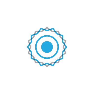 Gear Şablonu vektör resimleme tasarımı