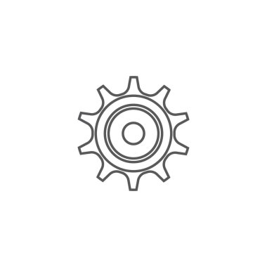 Gear Şablonu vektör resimleme tasarımı