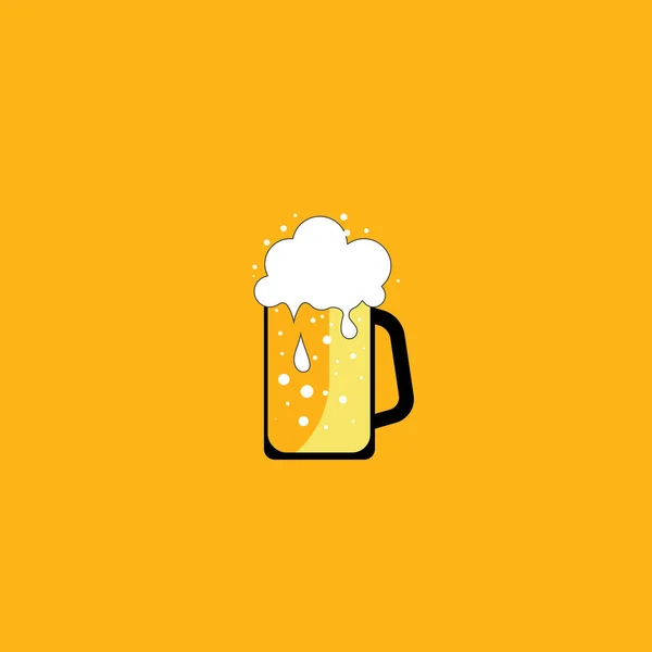 Beer Craft Vektor Illustration Design — Stockvektor