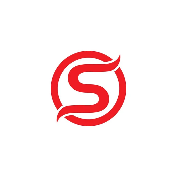 Litera Logo Wektor Projektowania Biznes Korporacji — Wektor stockowy